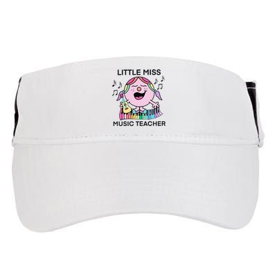 Funny Listle Miss Music Teacher Adult Drive Performance Visor