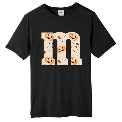 Funny Letter M Groups Halloween Team Costume Tall Fusion ChromaSoft Performance T-Shirt