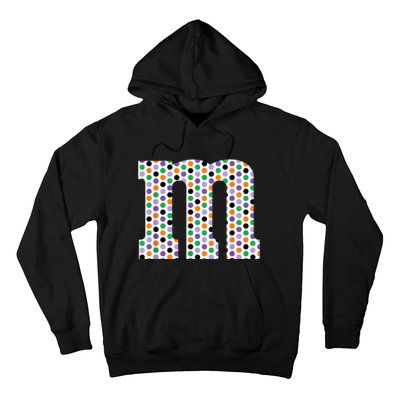 Funny Letter M Groups Halloween Team Costume Funny Design Hoodie