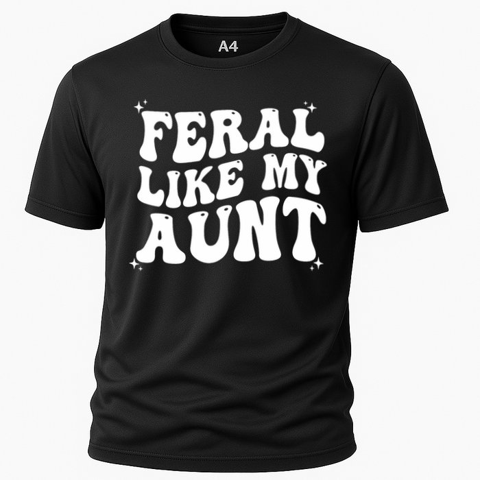 Feral Like My Aunt Cooling Performance Crew T-Shirt