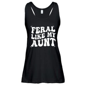 Feral Like My Aunt Ladies Essential Flowy Tank