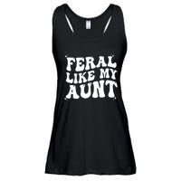 Feral Like My Aunt Ladies Essential Flowy Tank