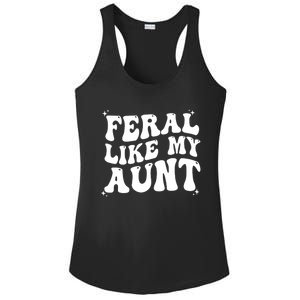 Feral Like My Aunt Ladies PosiCharge Competitor Racerback Tank