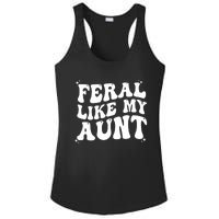 Feral Like My Aunt Ladies PosiCharge Competitor Racerback Tank