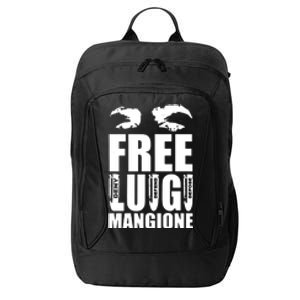 Free Luigi Mangione Deny Defend Depose City Backpack