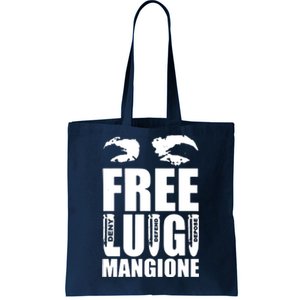 Free Luigi Mangione Deny Defend Depose Tote Bag