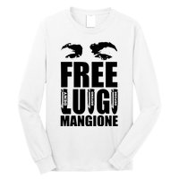 Free Luigi Mangione Deny Defend Depose Long Sleeve Shirt