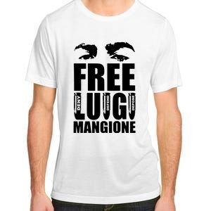 Free Luigi Mangione Deny Defend Depose Adult ChromaSoft Performance T-Shirt