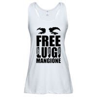 Free Luigi Mangione Deny Defend Depose Ladies Essential Flowy Tank