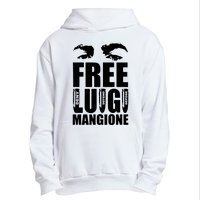 Free Luigi Mangione Deny Defend Depose Urban Pullover Hoodie