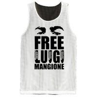 Free Luigi Mangione Deny Defend Depose Mesh Reversible Basketball Jersey Tank