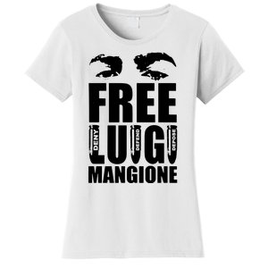 Free Luigi Mangione Deny Defend Depose Women's T-Shirt