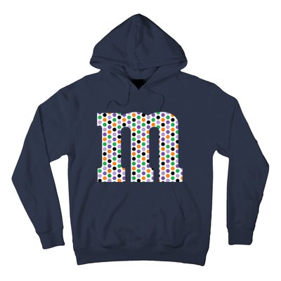 Funny Letter M Groups Halloween Team Costume Hoodie