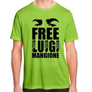 Free Luigi Mangione Deny Defend Depose Adult ChromaSoft Performance T-Shirt