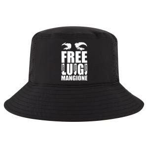 Free Luigi Mangione Deny Defend Depose Cool Comfort Performance Bucket Hat