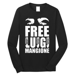 Free Luigi Mangione Deny Defend Depose Long Sleeve Shirt