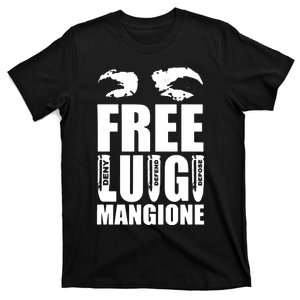 Free Luigi Mangione Deny Defend Depose T-Shirt