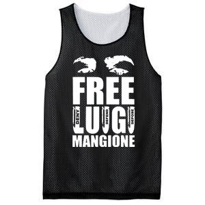 Free Luigi Mangione Deny Defend Depose Mesh Reversible Basketball Jersey Tank