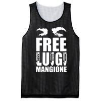 Free Luigi Mangione Deny Defend Depose Mesh Reversible Basketball Jersey Tank