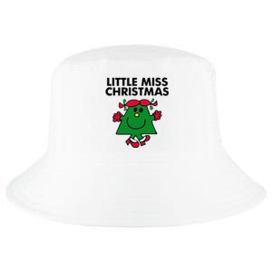 Funny Little Miss Christmas Cool Comfort Performance Bucket Hat