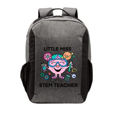 Funny Little Miss Stem Teacher Vector Backpack