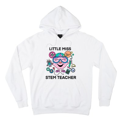 Funny Little Miss Stem Teacher Hoodie