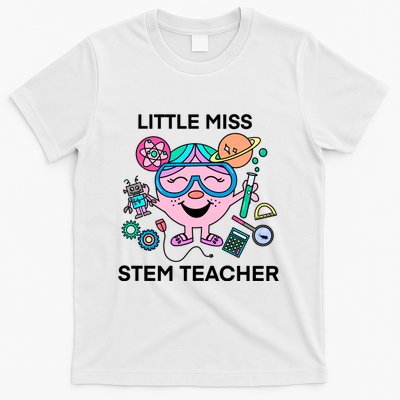Funny Little Miss Stem Teacher T-Shirt