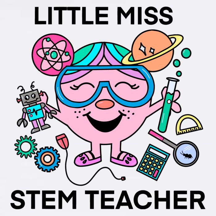 Funny Little Miss Stem Teacher 11oz C Handle Ceramic Mug