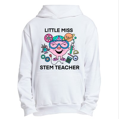 Funny Little Miss Stem Teacher Urban Pullover Hoodie