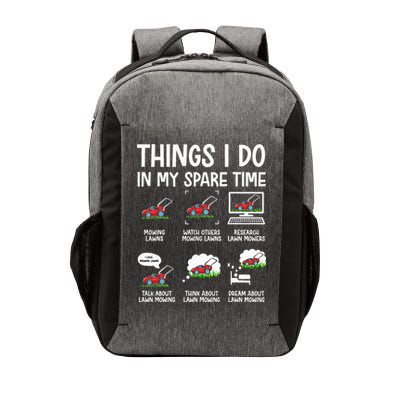 Funny Lawn Mower Clothes Gifts For Landscapers Gardener Vector Backpack
