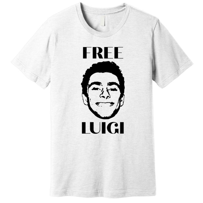 Free Luigi Mangione Merch Premium T-Shirt