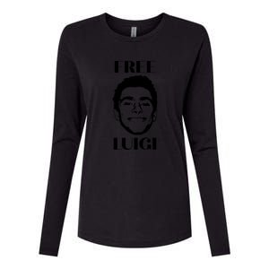 Free Luigi Mangione Merch Womens Cotton Relaxed Long Sleeve T-Shirt