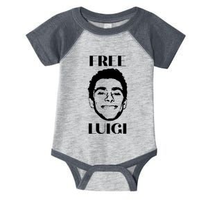 Free Luigi Mangione Merch Infant Baby Jersey Bodysuit