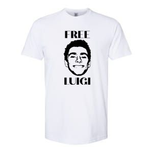 Free Luigi Mangione Merch Softstyle CVC T-Shirt