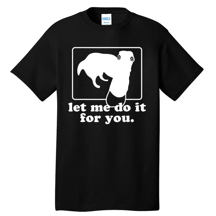 Funny Let Me Do It For You Borzoi Dog Meme Tall T-Shirt