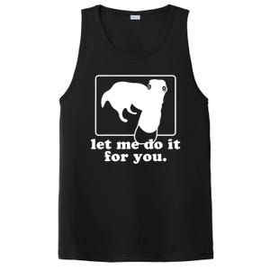 Funny Let Me Do It For You Borzoi Dog Meme PosiCharge Competitor Tank