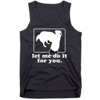 Funny Let Me Do It For You Borzoi Dog Meme Tank Top