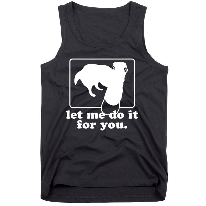 Funny Let Me Do It For You Borzoi Dog Meme Tank Top