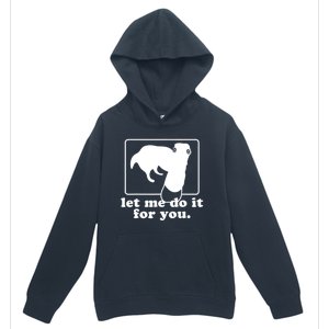 Funny Let Me Do It For You Borzoi Dog Meme Urban Pullover Hoodie