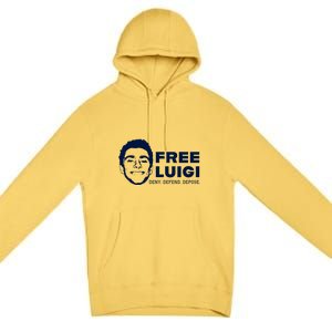 Free Luigi Mangione Deny Defend Depose Premium Pullover Hoodie