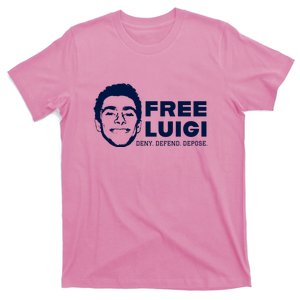 Free Luigi Mangione Deny Defend Depose T-Shirt