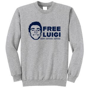 Free Luigi Mangione Deny Defend Depose Sweatshirt