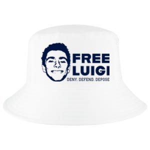 Free Luigi Mangione Deny Defend Depose Cool Comfort Performance Bucket Hat