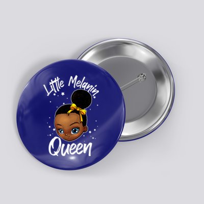 Funny Little Melanin Gift Black History Magic Gift Button