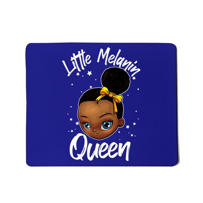 Funny Little Melanin Gift Black History Magic Gift Mousepad