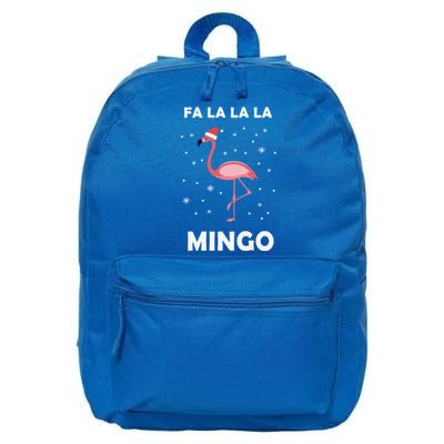 Fa Lalala Mingo Funny Christmas Animal Lovers Gift 16 in Basic Backpack