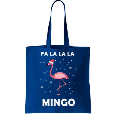 Fa Lalala Mingo Funny Christmas Animal Lovers Gift Tote Bag