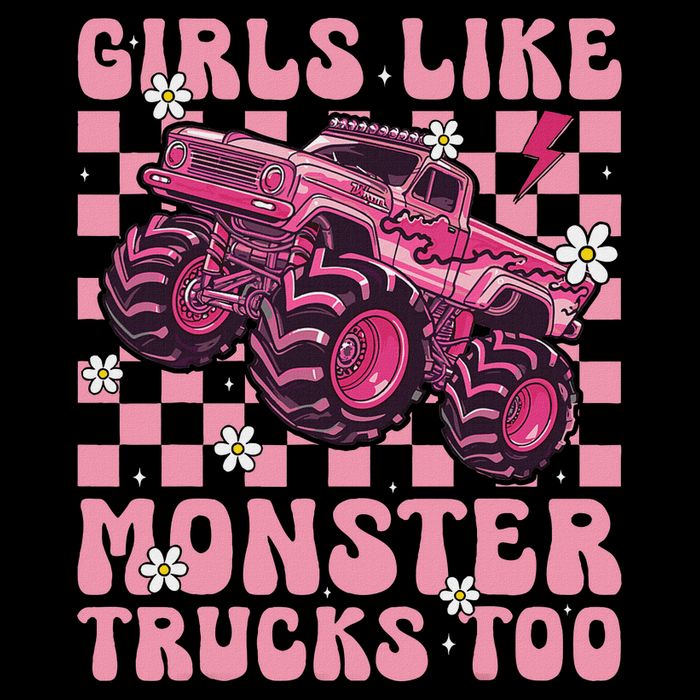 Funny Like Monster Trucks Too Monster Truck Cooling Performance Crew T-Shirt