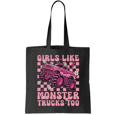 Funny Like Monster Trucks Too Monster Truck Bag