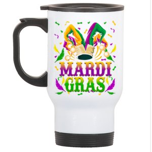 Funny Louisiana Mardi Gras New Orleans Pajama Meaningful Gift Stainless Steel Travel Mug